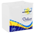 Салфетки бумажные "Deluxe", цвет: белый, 100 шт Количество в упаковке: 100 шт инфо 4473r.